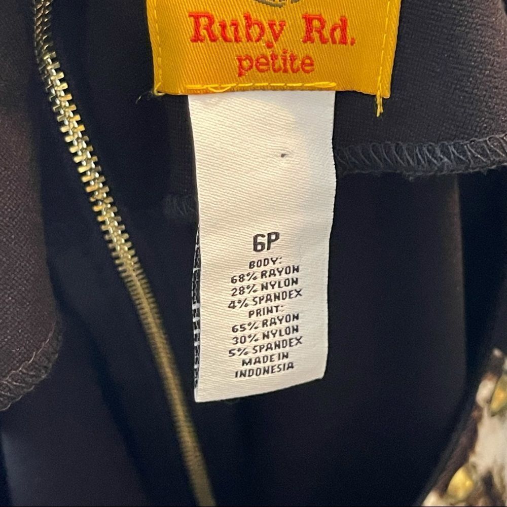 Vintage Ruby Rd. Animal Print Dress - Picture 8 of 9